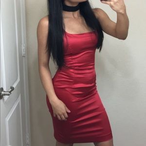 Satin Dress